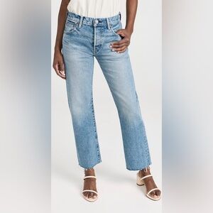 BNWT Moussy Vintage MV Garfield Straight Crop Jean size 30